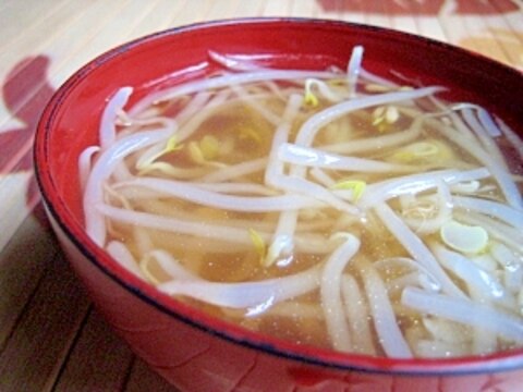 もやし！中華スープ